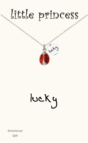 Little ladybug  pendant necklace